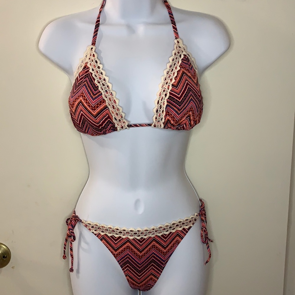 H&M Tribal Bikini SZ 6